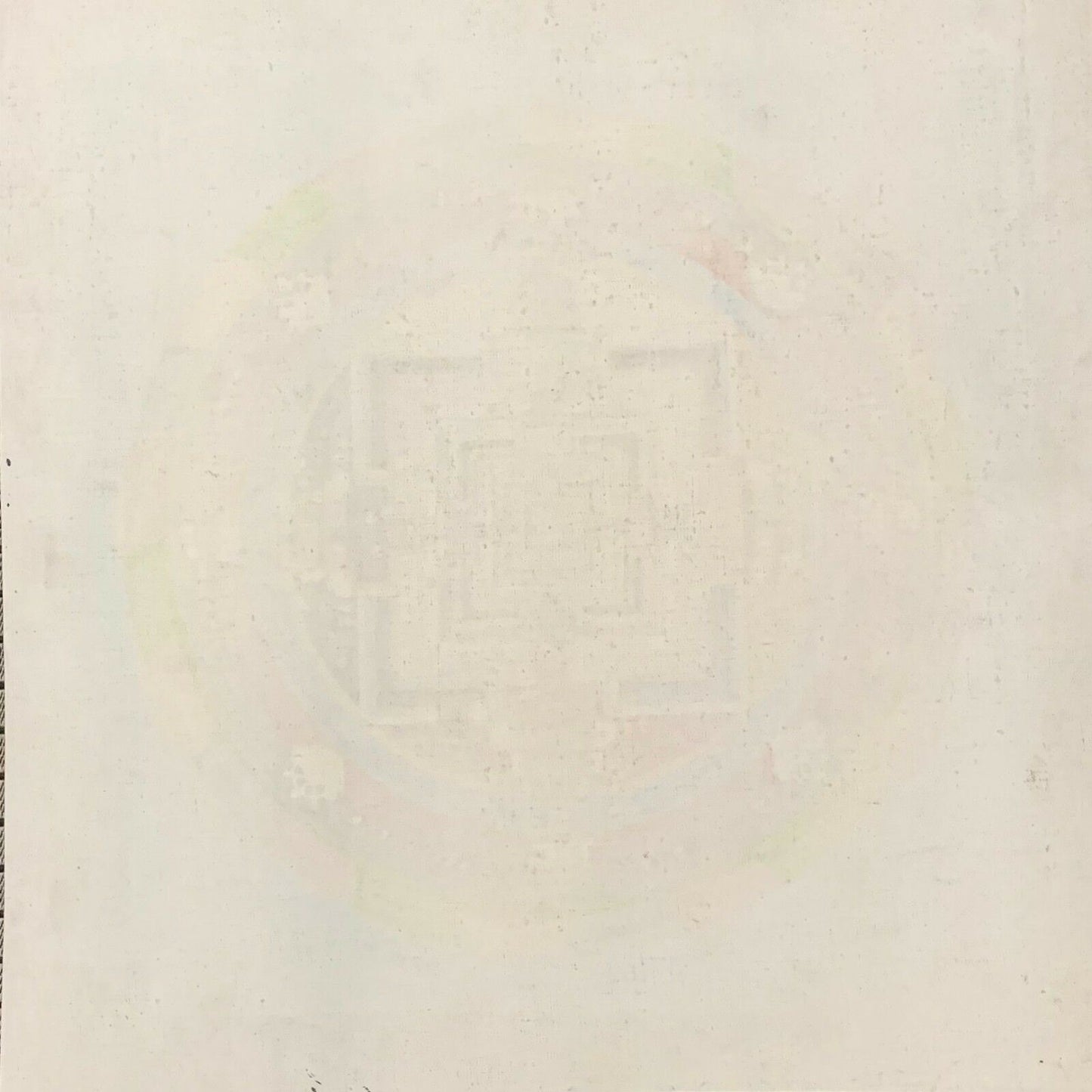 Hand-painted Original Kalachakra Mandala Tibetan Thangka, Painting, Art  with Silk Brocade