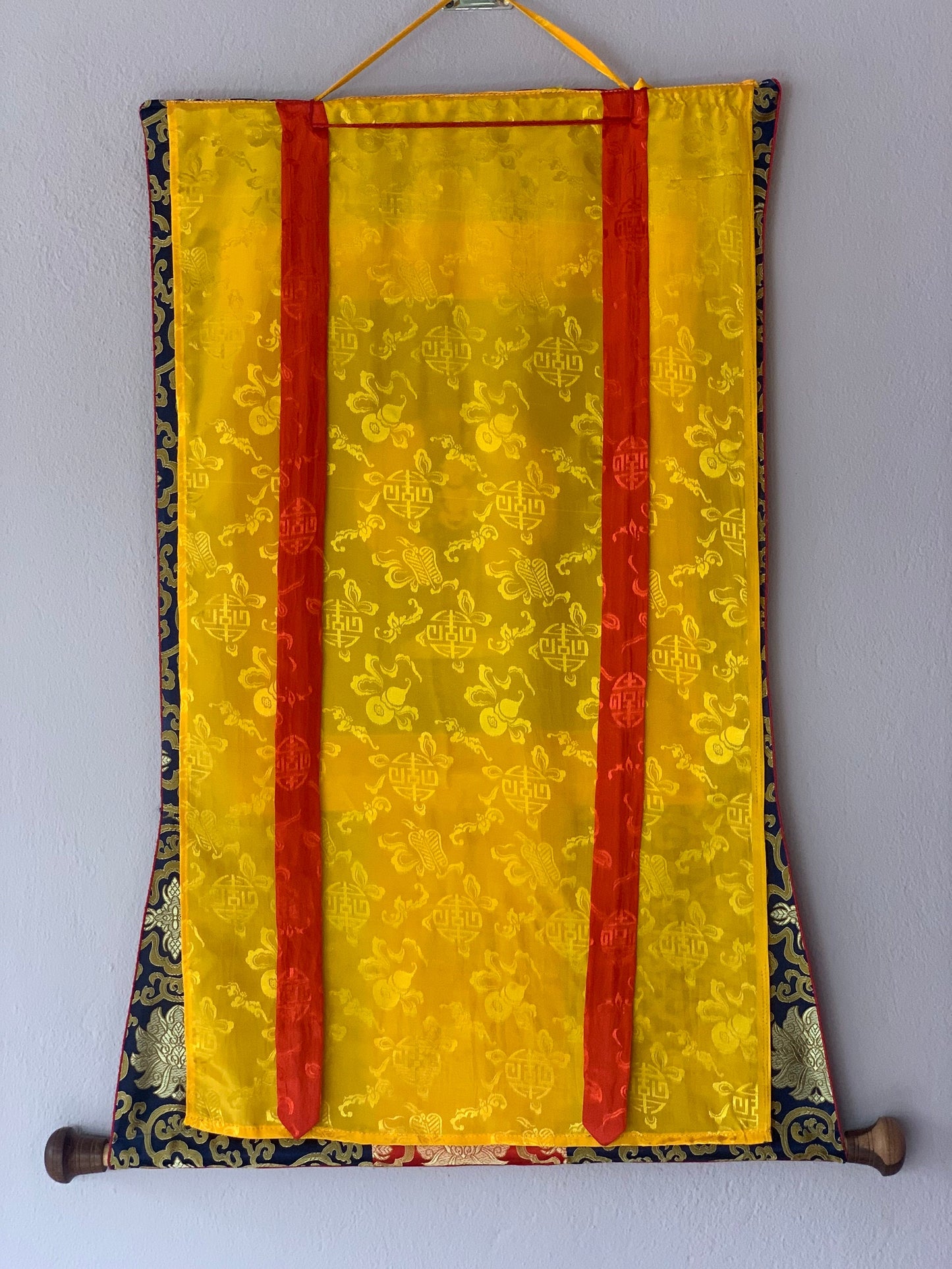 Original Hand Painted White Tara / Mother Tara Masterpiece Tibetan Compassion / Meditation Thangka / Painting With High Quality Silk Frame