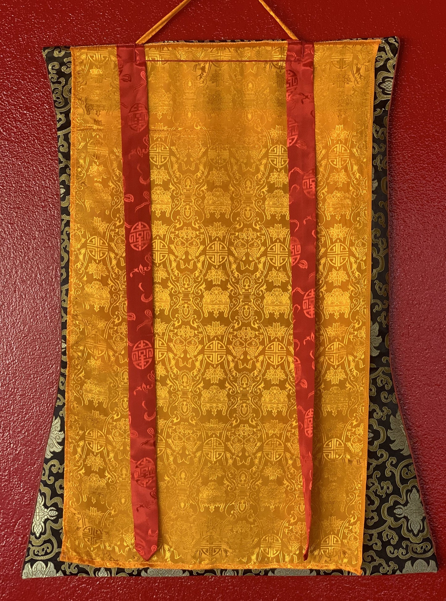 Original Hand-painted Wheel of Life Wheel of Time Kalachakra Mandala Tibetan Thangka Painting Compassion Meditation Art