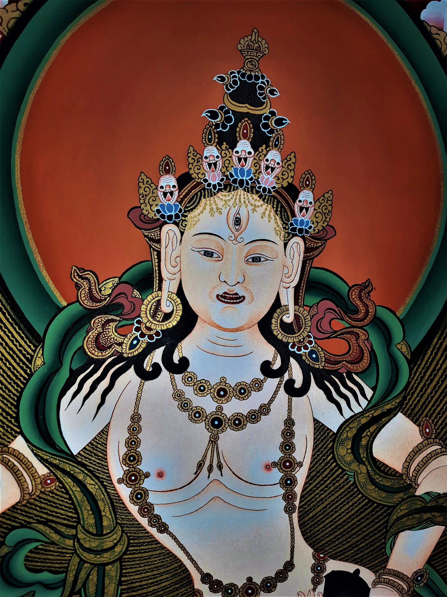 MACHIG LABDRÖN – THE FEARLESS YOGINI | Hand-Painted Tibetan Thangka