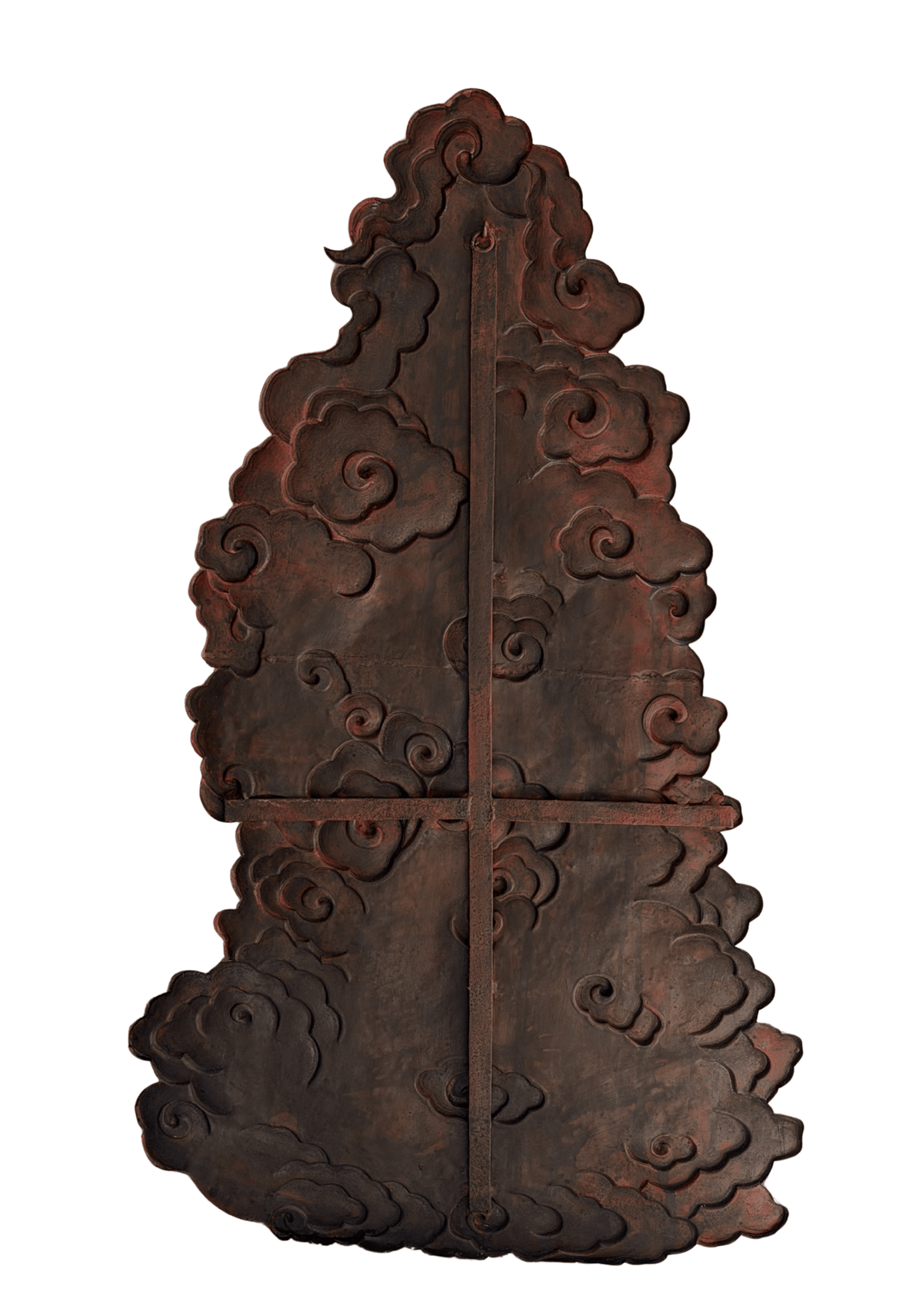 Handcrafted Copper Dragon Wall Hanging Gold-Plated Himalayan Feng Shui Art – Large Statement Piece